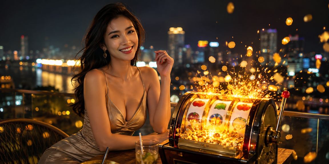 Giao diện trò chơi máy đánh bạc Mekong với tách cà phê Việt Nam